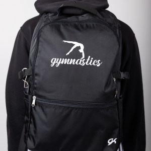 Gymnast svartur bakpoki