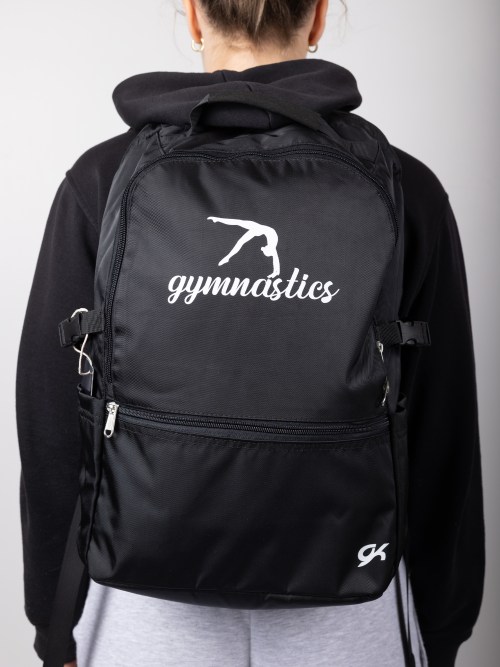 Gymnast svartur bakpoki